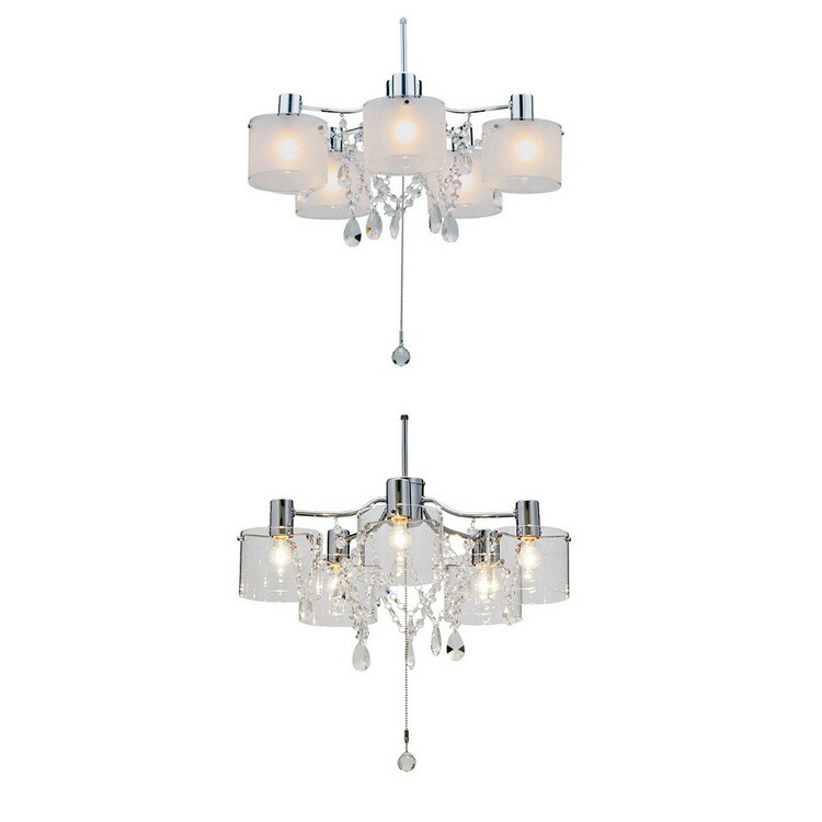 楽天市場】シャンデリア 5灯 サリーチェ[SALICE]インターフォルム LT