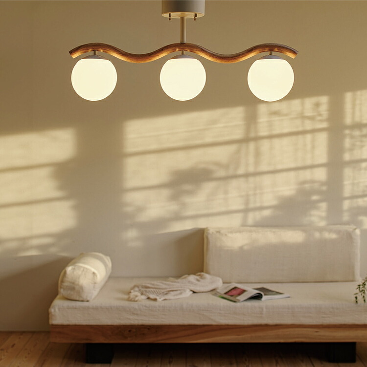 楽天市場】シーリングライト 3灯 ウール Houle LT-4545 インター