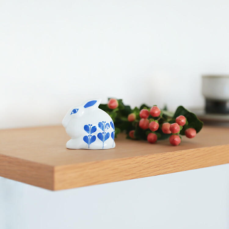 楽天市場】リサラーソン LisaLarson 干支 ひかりのうさぎ あおい 陶器