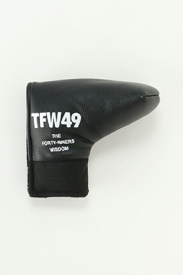 TFW49 ティーエフダブリューフォーティーナイン T132310005 HEAD COVER PC パター用ヘッドカバー BLACK 正規通販 ゴルフ メンズ レディース tfw49