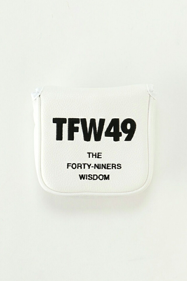 TFW49 ティーエフダブリューフォーティーナイン T132310006 HEAD COVER MALLET パター用ヘッドカバー WHITE 正規通販 ゴルフ メンズ レディース tfw49
