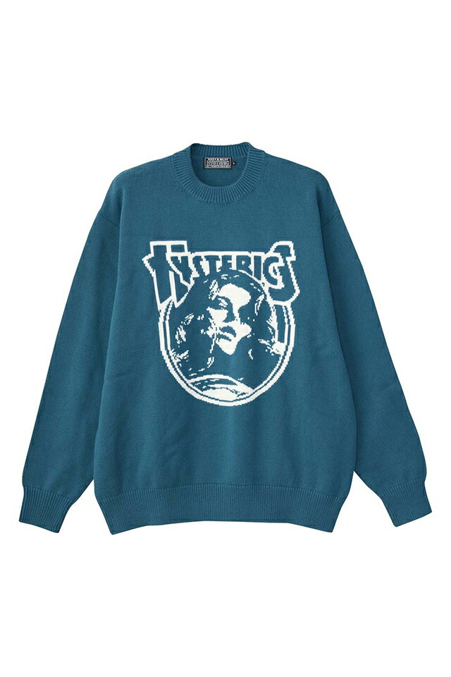SONIC YOUTH × HYSTERIC GLAMOUR セーター　L SONIC YOUTH編み込みセーター | ikechanのSTYLING | HYSTERIC