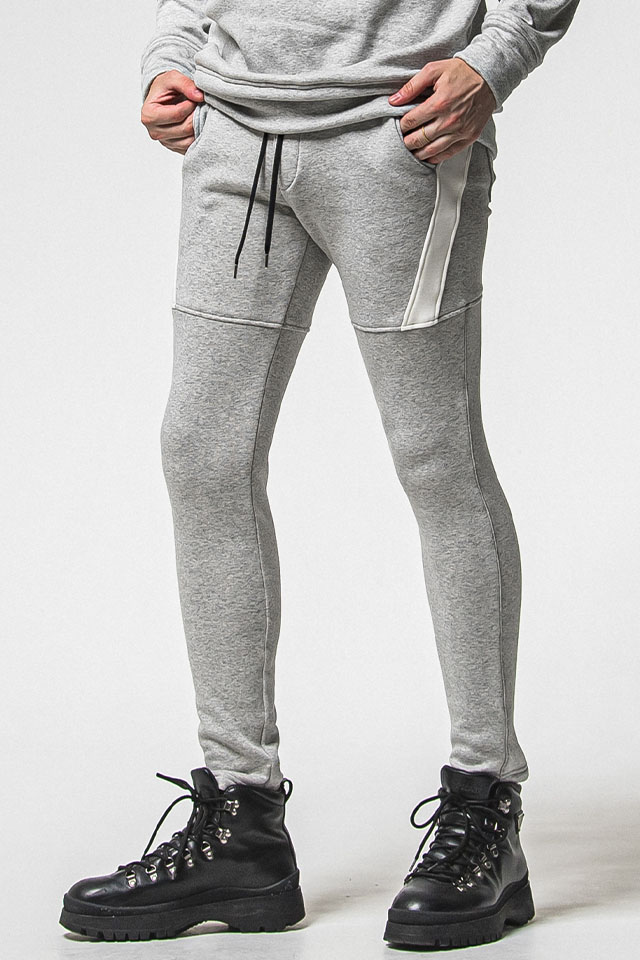 大売り出し40%OFF RESOUND CLOTHING  リサウンドクロージング RC38-ST-026H velours fleece TYLER PANTS ベロアフリースタイラーパンツ GRAY 置き目通信販売 メンズ