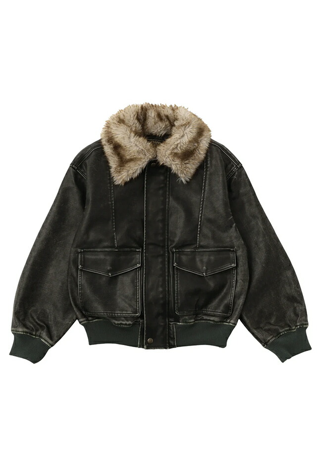 楽天市場】FAUX LEATHER OVERSIZED JACKET レジャージャケット X-girl