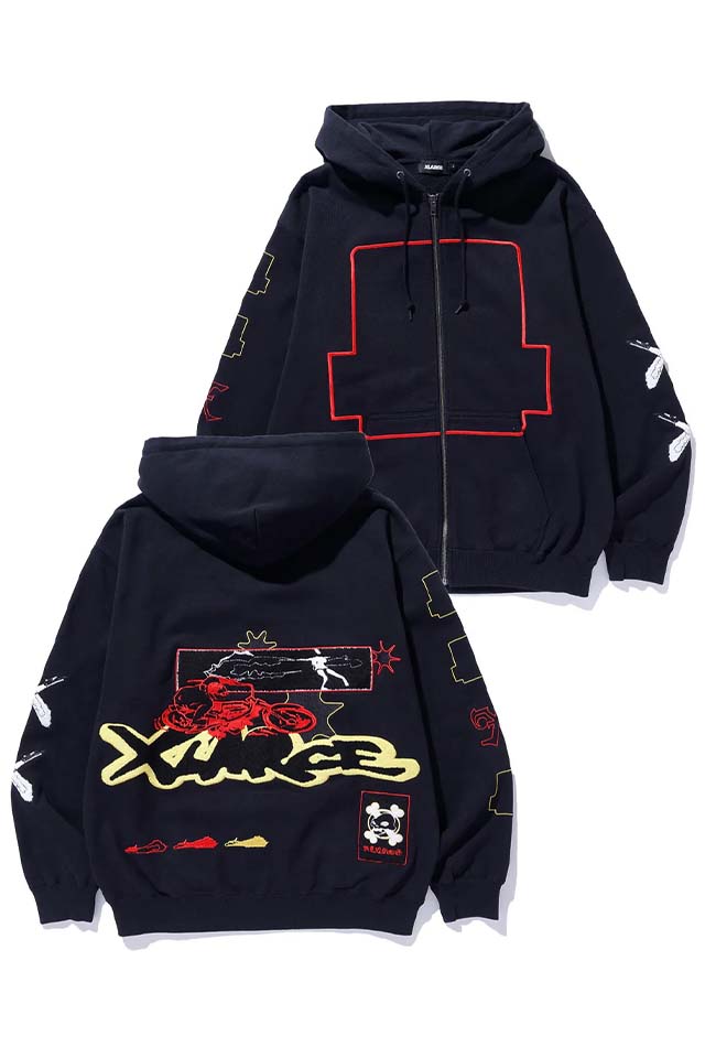 楽天市場】エクストララージ XLARGE キース ニット フーディー