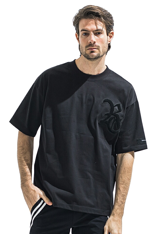 セール20%OFF RESOUND CLOTHING リサウンドクロージング RC40-T-006 RC OVER TEE オーバーTシャツ BKBK 正規通販 メンズ|モロトフカクテル