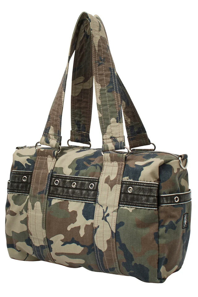 X-girl エックスガール 105262053002 2WAY DRUM BAG ドラムバッグ CAMO 正規通販 レディース