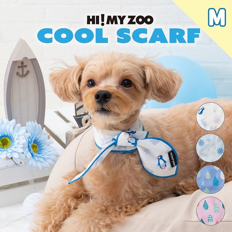 楽天市場】ペット用クールスカーフ Sサイズ Mサイズ ひんやり