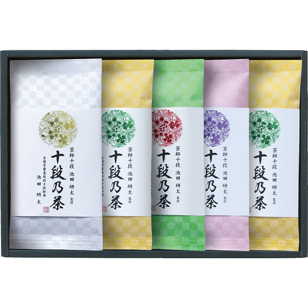 「宇治森徳 最高位十段監修 銘茶ギフト(SRS-50)」日本茶 茶葉 お茶葉 玉露 深むし茶 雁ヶ音 煎茶 茶葉詰め合わせセット お茶セット 贈答品 贈り物 ギフト お返し 返礼品 手土産 日本 和【送料無料※沖縄・離島へは別途送料有り】【包装のし完全無料】