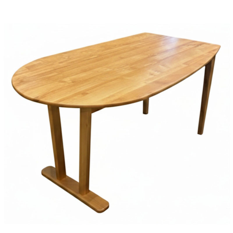 ダイニングテーブル DT-MS-13-150 カリブー Caribou 変形天板 幅150cm