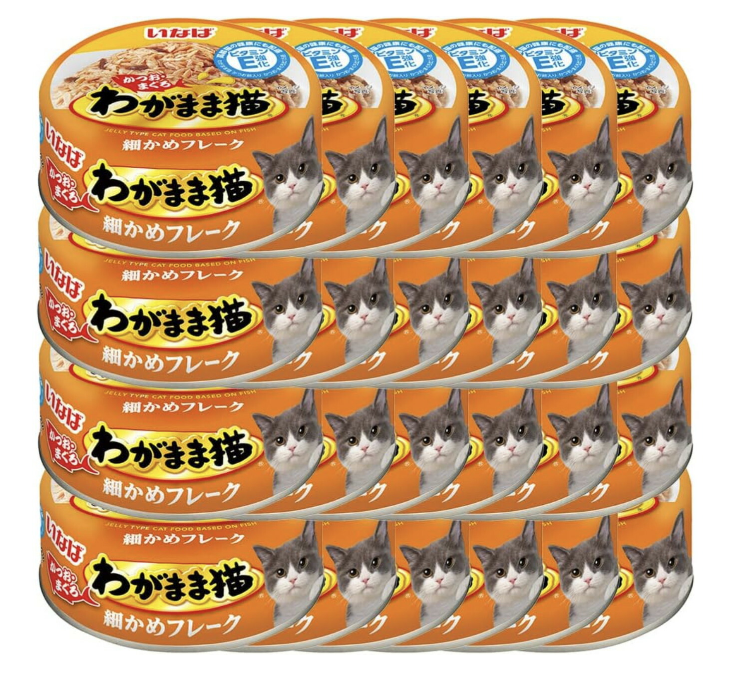 楽天市場】いなば わがまま猫缶 かつお・まぐろ ささみ入り 115g