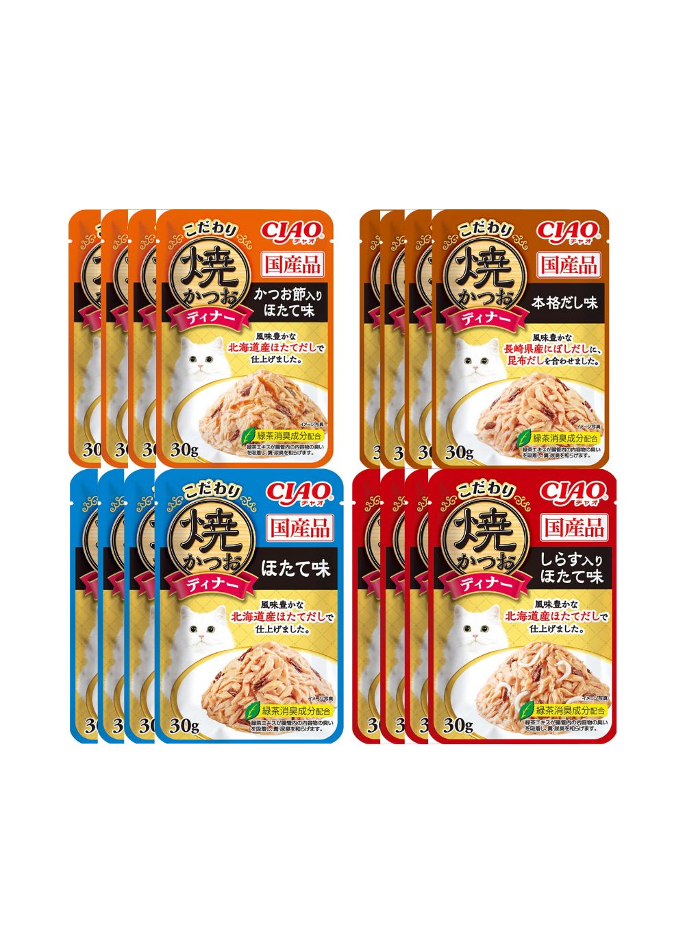 ヤ*チ様 いなば　高齢猫用　魚八　かつお節入り　６０ｇ×１６０個セット 魚八 パウチ 高齢猫用 かつお節入り | 商品情報