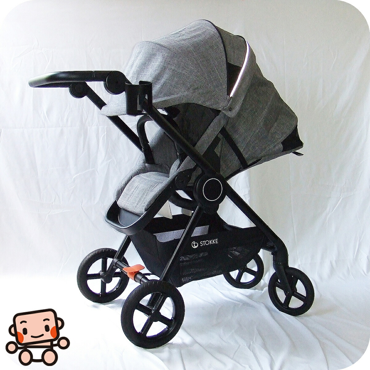 stokke ストッケ　エクスプローリーベビーカー　グレーメランジ 楽天市場】ストッケ STOKKE エクスプローリー4 ベビーカー