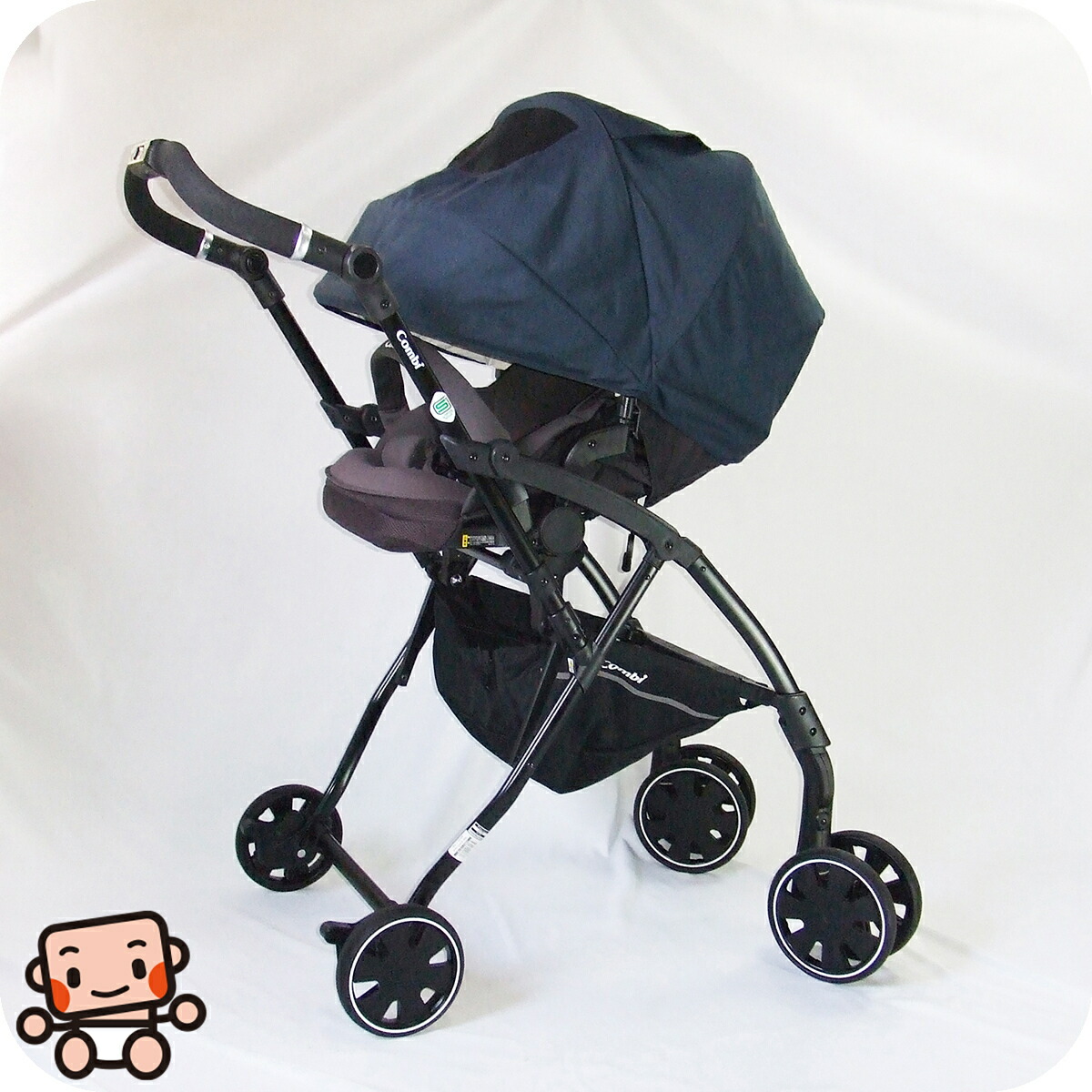 【美品】Pigeon ピジョン ベビーカー ランフィ リノン RA9L 販売終了】Runfee Lino'nRA9L（ランフィ リノン） ボタニカル