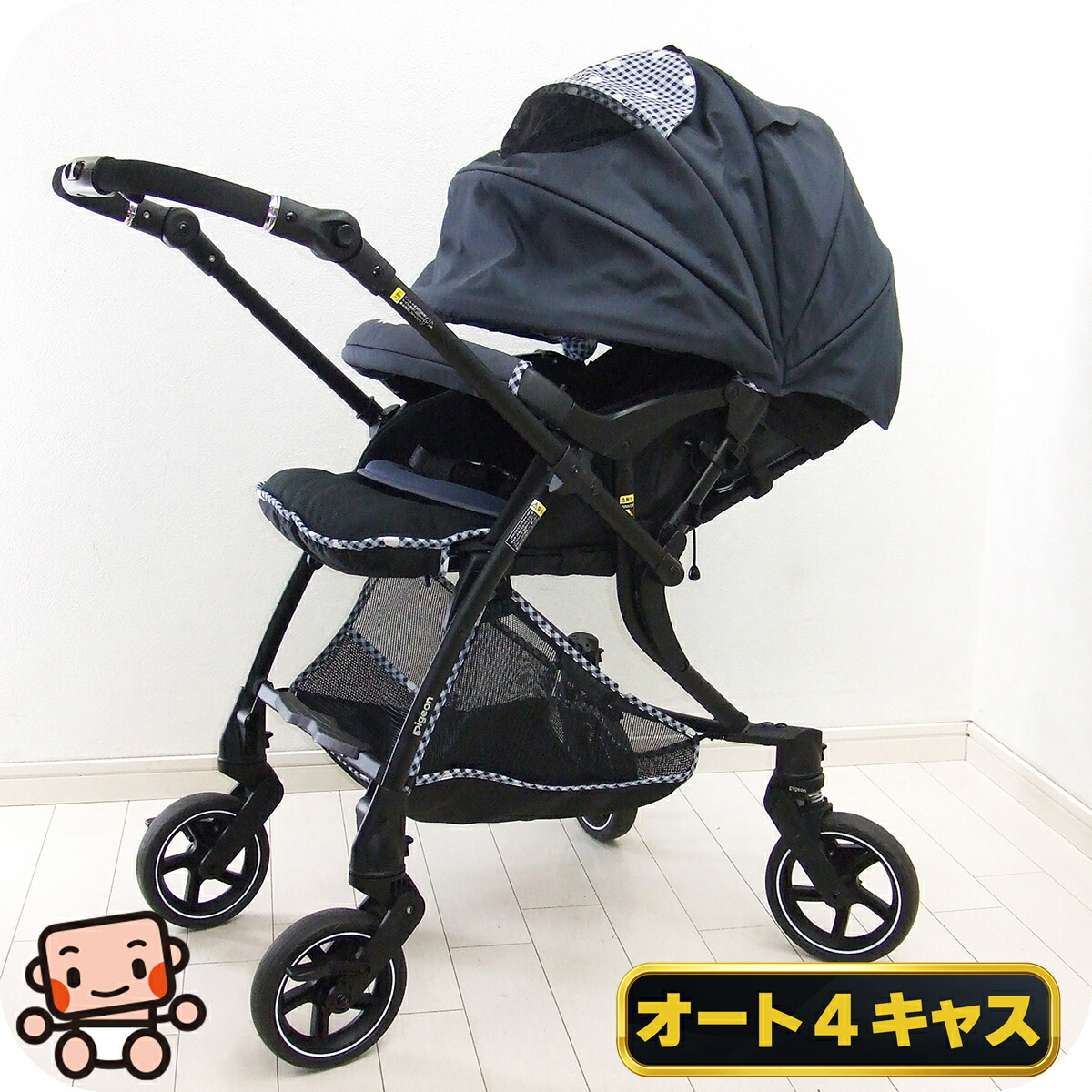 フレームタイヤ新品 ピジョン Runfee ランフィ RB1Z A型ベビーカー u1131187510_1.jpg
