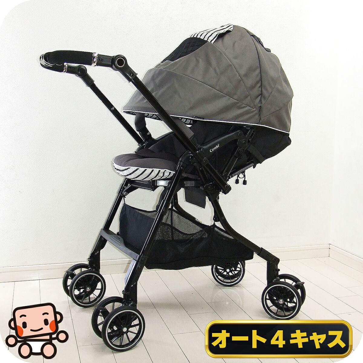 楽天市場】【ソノタ】 コンビ スゴカル 4キャス compact エッグ