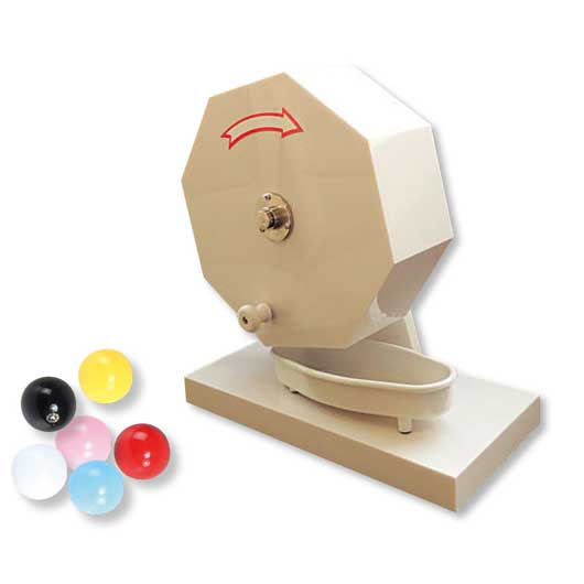 【今だけP最大47倍】 販促品 抽選箱・抽選器 【送料無料】 <br>プラスチックガラポン抽選器（３００球付き）<br><br> 抽選箱・抽選器 販促品 抽選箱・抽選器 人気 敬老会 プレゼント イベント セール sale