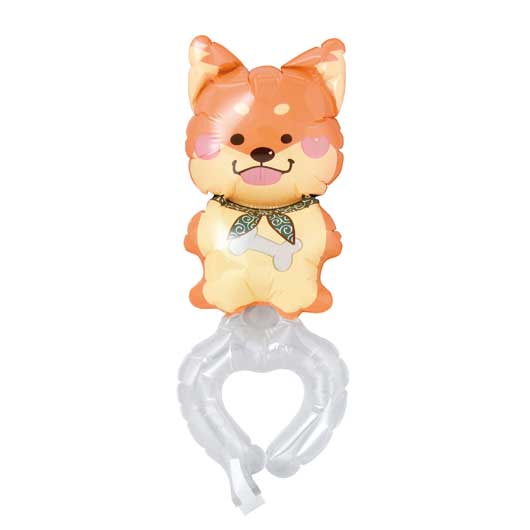【クーポン有り】 販促品 バルーン うでピタバルーン1個(いぬ) バルーン 販促品 バルーン 400円 人気 300円台 敬老会 プレゼント イベント セール sale|プチギフトmomo-fuku