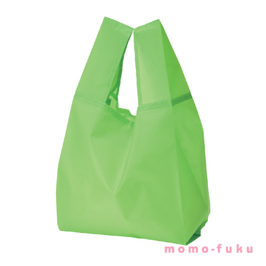 【18日限定クーポン】【5%OFF】 エコバッグ 折りたたみ コンパクト カラモ クルクルたためるマイバッグ ライトグリーン エコバッグ 販促品 エコバッグ 400円 人気 400円台 敬老会 プレゼント イベント エコバック エコトート 買|プチギフトmomo-fuku