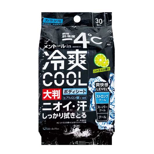 【クーポン有り】 雑貨・小物 バスグッズ 冷爽COOLボディシート大判30枚【60個単位】 バスグッズ 雑貨・小物 バスグッズ 400円 人気 300円台 敬老会 プレゼント イベント セール sale|プチギフトmomo-fuku
