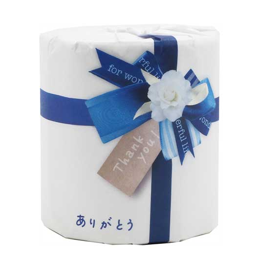 【クーポン有り】 販促品 トイレットペーパー ありがとうトイレットロールダブル（２７．５ｍ）【60個単位】 トイレットペーパー 販促品 トイレットペーパー 100円 人気 100円台 敬老会 プレゼント イベント セール sale