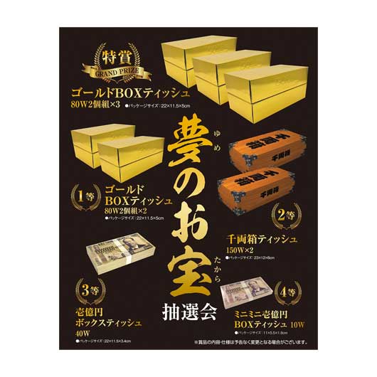 販促品 抽選会セット 【送料無料】 <br>夢のお宝抽選会５０人用<br><br> 抽選会セット 販促品 抽選会セット 人気 敬老会 プレゼント イベント セール sale