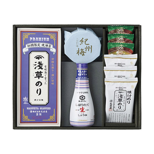 【クーポン有り】 内祝い お返し 海苔セット ギフト 海苔セット 【送料無料】 浅草のり詰合せ 海苔セット 内祝 お返し ギフトお祝い 贈答品 法事 仏事 香典返し 満中陰志 ギフト 海苔セット 5000円 人気 5000円台 敬老会 プレ