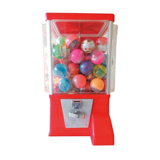 【今だけP最大47倍】 販促品 抽選箱・抽選器 【送料無料】 <br>ガチャコップ　コイン仕様１台（赤）<br><br> 抽選箱・抽選器 販促品 抽選箱・抽選器 人気 敬老会 プレゼント イベント セール sale