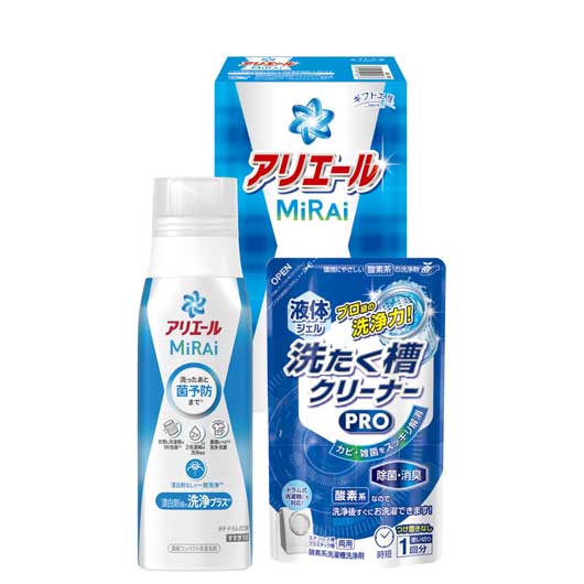【クーポン有り】 お中元 ギフト 洗濯用洗剤セット 【送料無料】 〈ギフト工房〉アリエールミライセット 洗濯用洗剤セット 結婚内祝 出産 快気内祝 新築内祝 法事 志 ギフト 香典返し 初盆 お返し 品 ギフト 洗濯用洗剤セット|プチギフトmomo-fuku