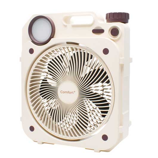 【クーポン有り】 内祝い お返し 販促品 送風機 【送料無料】 Comfort+ 充電式薄型送風扇 Air Force Fan クリームベージュ 送風機 販促品 送風機 人気 敬老会 プレゼント イベント セール sale