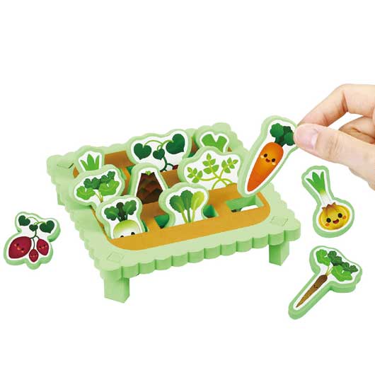 【クーポン有り】【11%OFF】 販促品 おもちゃ EVAやさいばたけパズル おもちゃ 販促品 激安 おもちゃ 300円 人気 300円台 敬老会 プレゼント イベント セール sale|プチギフトmomo-fuku
