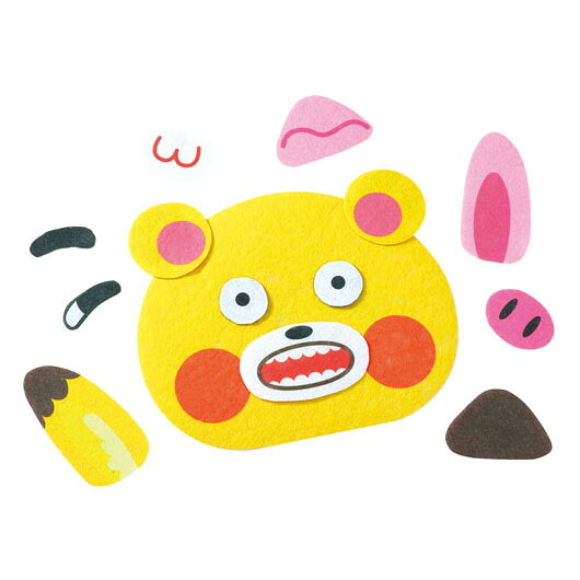 【クーポン有り】【11%OFF】 ホビー おもちゃ フェルトのどうぶつふくわらい おもちゃ ホビー 激安 おもちゃ 500円 人気 500円台 敬老会 プレゼント イベント セール sale