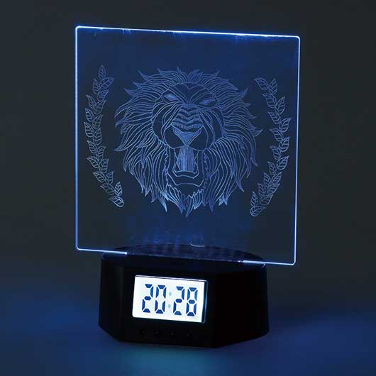 【クーポン有り】 販促品 置き時計 カラフルライトスクラッチ時計 置き時計 販促品 置き時計 1500円 人気 1000円台 敬老会 プレゼント イベント セール sale
