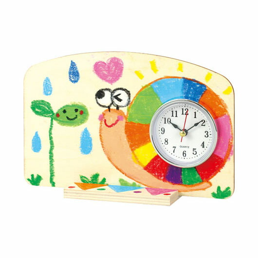 【クーポン有り】 販促品 置き時計 おえかきプレゼント時計 置き時計 販促品 置き時計 800円 人気 700円台 敬老会 プレゼント イベント セール sale