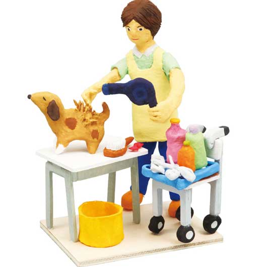 【クーポン有り】【10%OFF】 ホビー 図工・工作 机と椅子ジオラマセット　小　ＡＴねんどＭ付 図工・工作 テレワーク 在宅 ホビー 退職 産休 ありがとう ホビー 図工・工作 1500円 人気 1000円台 敬老会 プレゼント イベント