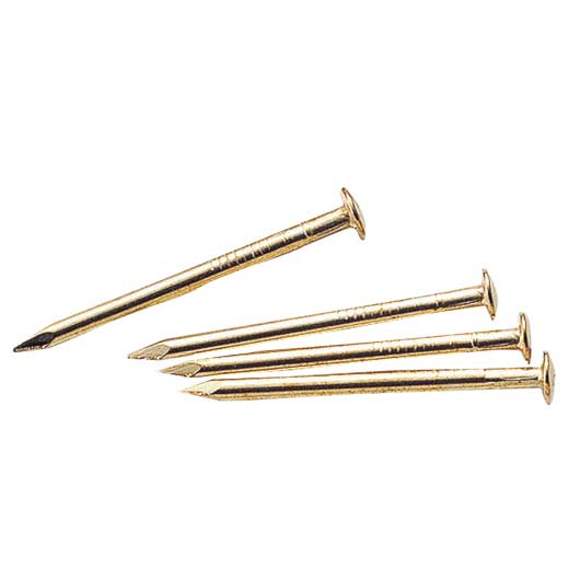 【クーポン有り】【10%OFF】 ホビー 図工・工作 しんちゅうメッキ釘　２５ｍｍ　１００本 図工・工作 テレワーク 在宅 ホビー 退職 産休 ありがとう ホビー 図工・工作 500円 人気 400円台 敬老会 プレゼント イベント セール