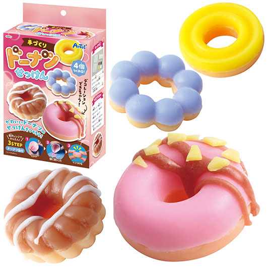 【18日限定クーポン】 プチギフト お菓子 おしゃれ 手づくりドーナツせっけん ドーナツ プチギフト お菓子 ギフト ドーナツ 2000円 人気 1000円台 敬老会 プレゼント イベント 国産 スイーツ セール sale|プチギフトmomo-fuku
