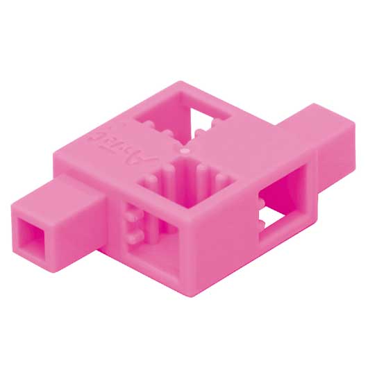 【クーポン有り】 ホビー ブロック Ａｒｔｅｃブロック　ハーフＤ　ピンク８ｐｃｓセット ブロック ホビー ブロック 400円 人気 300円台 敬老会 プレゼント イベント セール sale