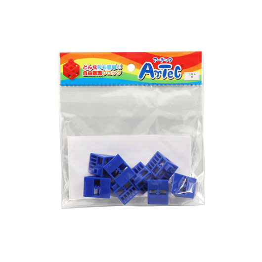 【クーポン有り】 ホビー ブロック Ａｒｔｅｃブロック　三角Ａ　８Ｐ　青 ブロック ホビー ブロック 400円 人気 300円台 敬老会 プレゼント イベント セール sale