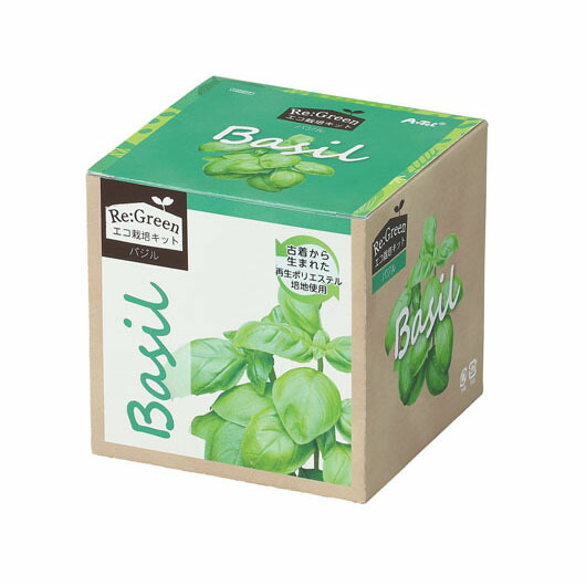 【クーポン有り】【10%OFF】 ホビー 図工・工作 エコ栽培キット　Ｒｅ：Ｇｒｅｅｎ　バジル 図工・工作 テレワーク 在宅 ホビー 退職 産休 ありがとう ホビー 図工・工作 1500円 人気 1000円台 敬老会 プレゼント イベント セ