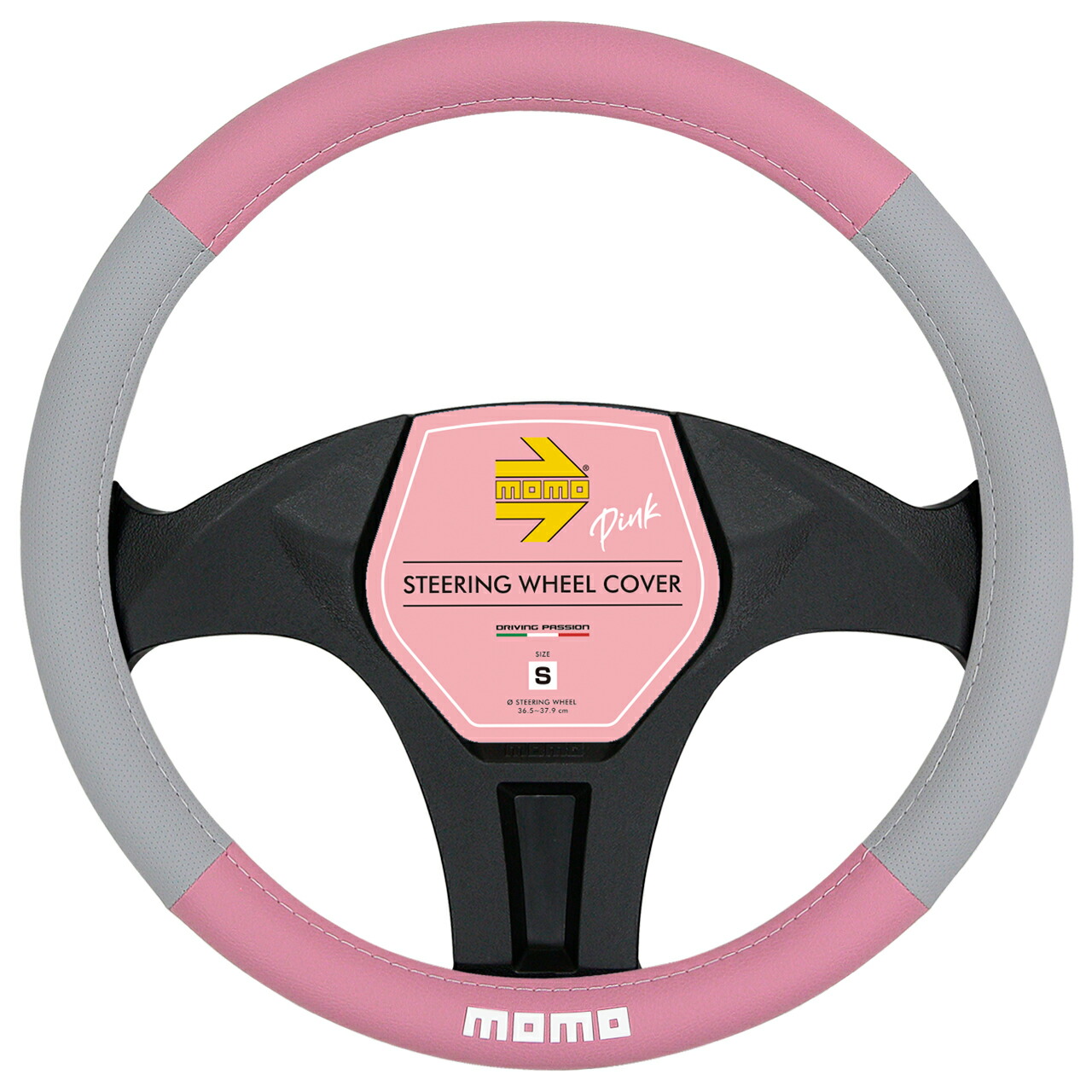 楽天市場】MOMO モモ ハンドルカバー EASY PINK LINE イージーピンク