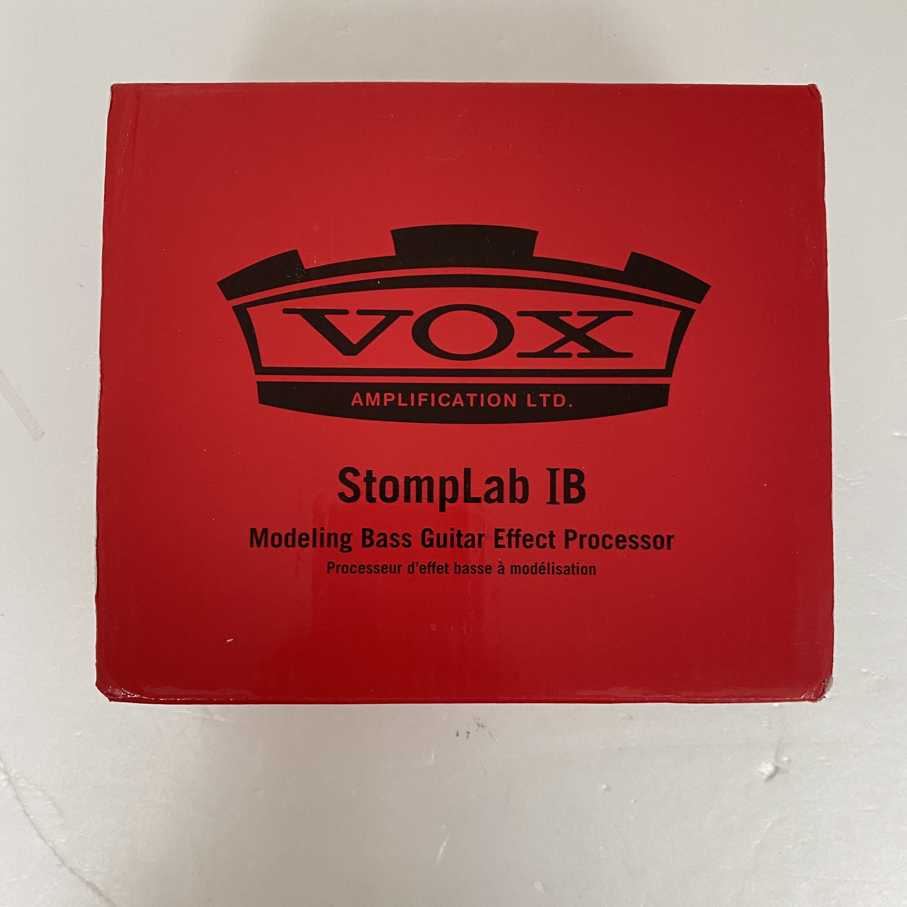 【ほぼ新品】VOX StompLab IB ベース用マルチエフェクター（電池付属しません） 6,699円