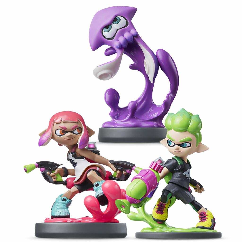 楽天市場】amiibo スプラトゥーン 全3種セット ガール ボーイ