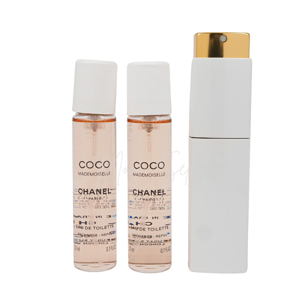 CHANEL シャネル ココ うしろ帯 ツィスト\u0026スプレイ(オードゥ 室内用便器) 20ml×3 【電子メイル便NG】[並行輸入品]