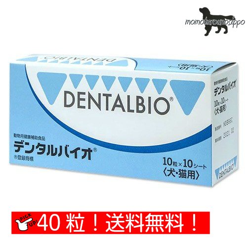 デンタルバイオ 10粒×4シート 共立製薬 犬猫用 送料無料(ポスト投函便)
