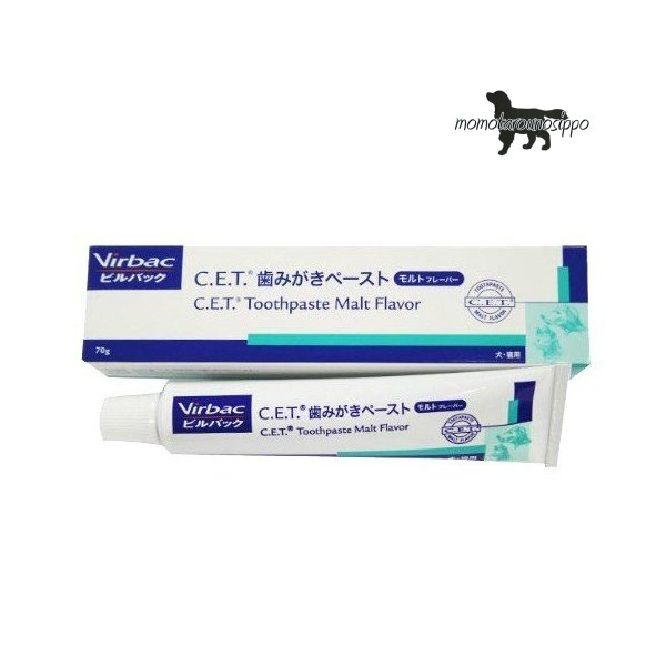 楽天市場】ビルバック CET歯磨きペースト シーフードフレーバー 70g 犬猫用 ※お一人様5個まで！送料無料 : ももたろうのしっぽ