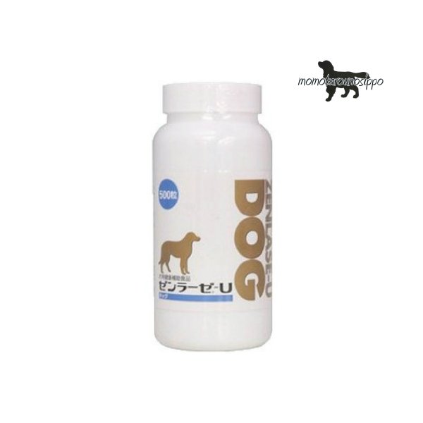 ゼンラーゼ‐U DOG 500粒 日本全薬工業 犬用 送料無料｜ももたろうのしっぽ