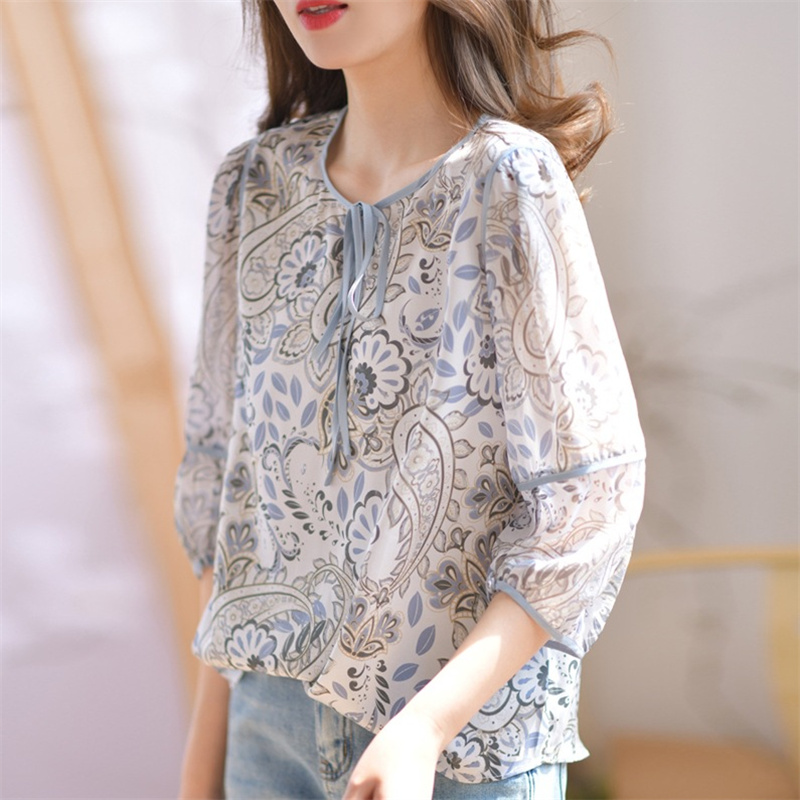 楽天市場】Tシャツ レディース 40代 秋新作 オシャレブラウス 花