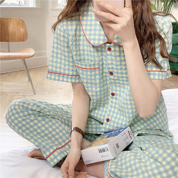 楽天市場 パジャマ レディース 春夏半袖パジャマ ショットパンツ 綿 ルームウェア上下セット イチゴ柄 パジャマ 可愛い 部屋着 韓国風 寝巻き パジャマ 安い Ms Momo 楽天市場店