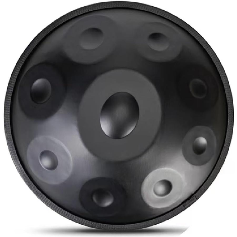 ハンドパンドラム楽器 スチールパン楽器 ハンドパンドラム ハンドパン スチールドラム 9音 440Hz標準直径56cm ソフトハンドパンバッグ付